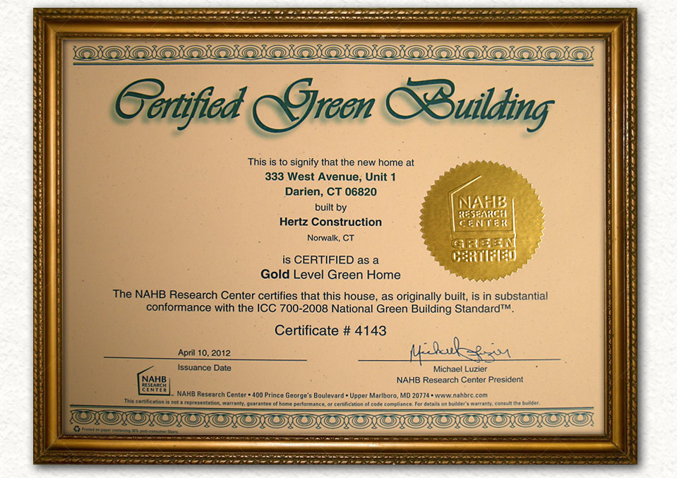 Certified Green Building
